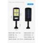 Güneş Enerjili Sokak Lambası Solar Bahçe Aydınlatma Uzaktan Kumandalı 3 Modlu 128 Cob Led