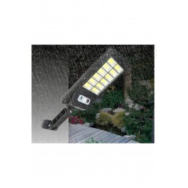 Solar Bahçe Aydınlatma Güneş Enerjili 120 Cob Led 3 Modlu Uzaktan Kumandalı